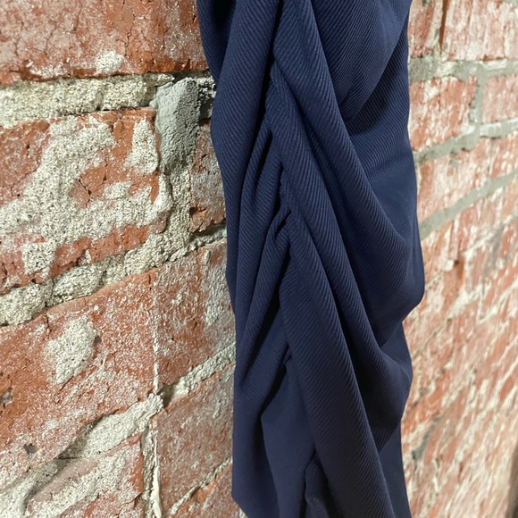 Amazon Crew Neck Sleeveless Bodycon Dress Ribbed Ruched Party Club Mini Dress- S - Picture 8 of 8